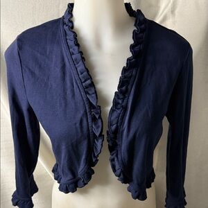 Charter Club Black Cotton Top